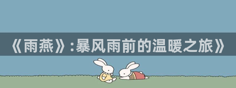 《雨燕》:暴风雨前的温暖之旅》